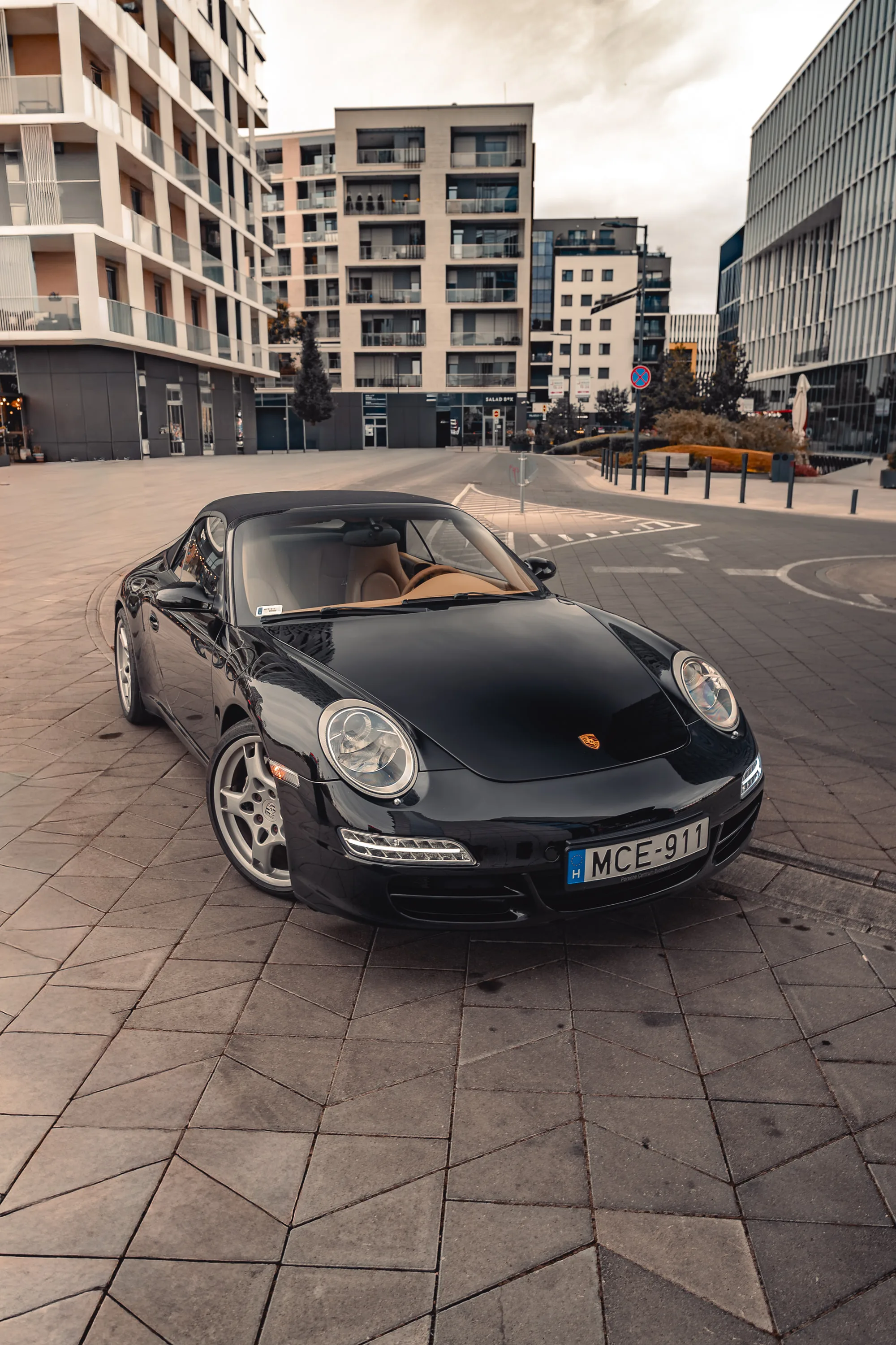 Porsche 911 997 Carrera Cabriolet, cognac